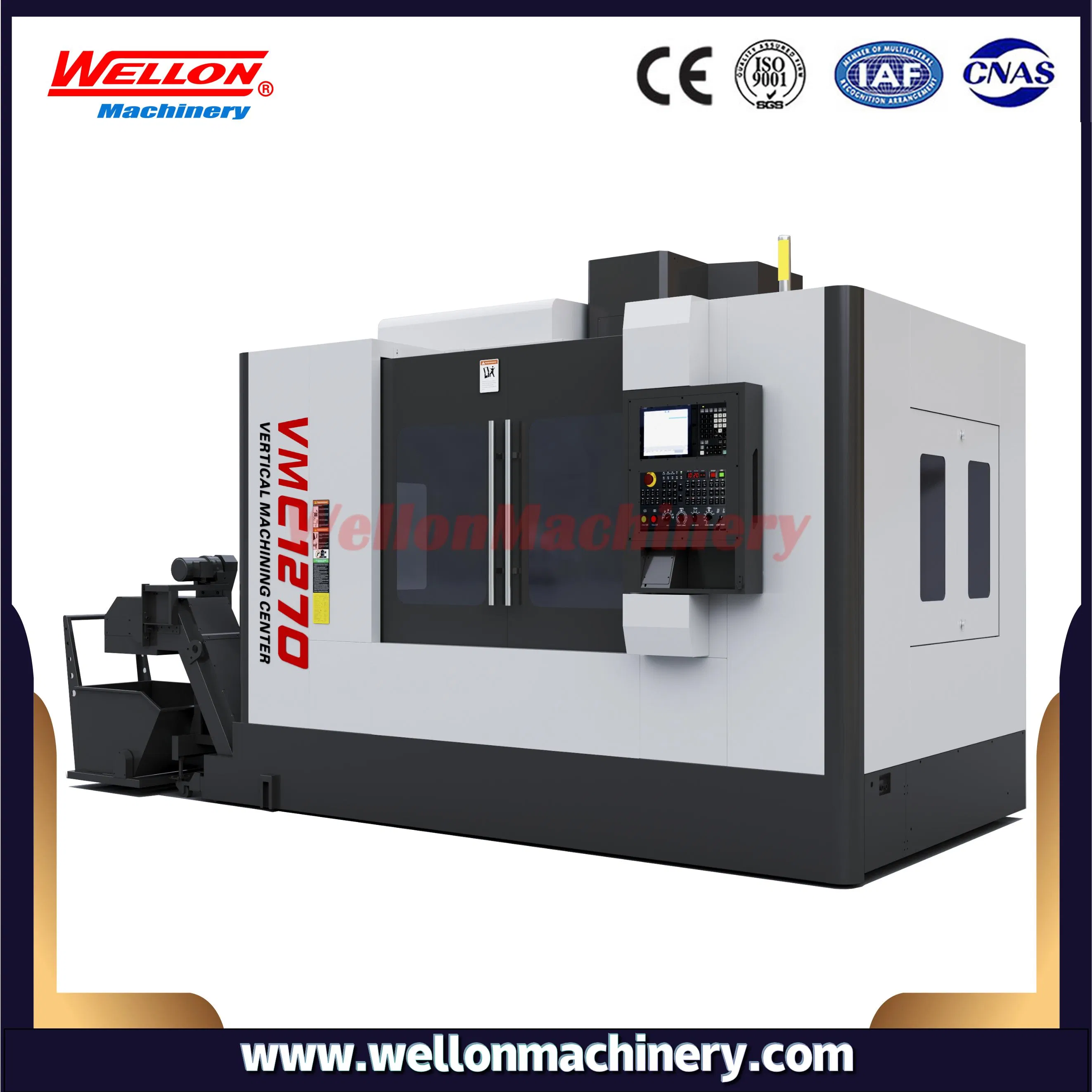 Centro de mecanizado vertical CNC VMC1160 VMC1270 VMC1370 Fresadora CNC