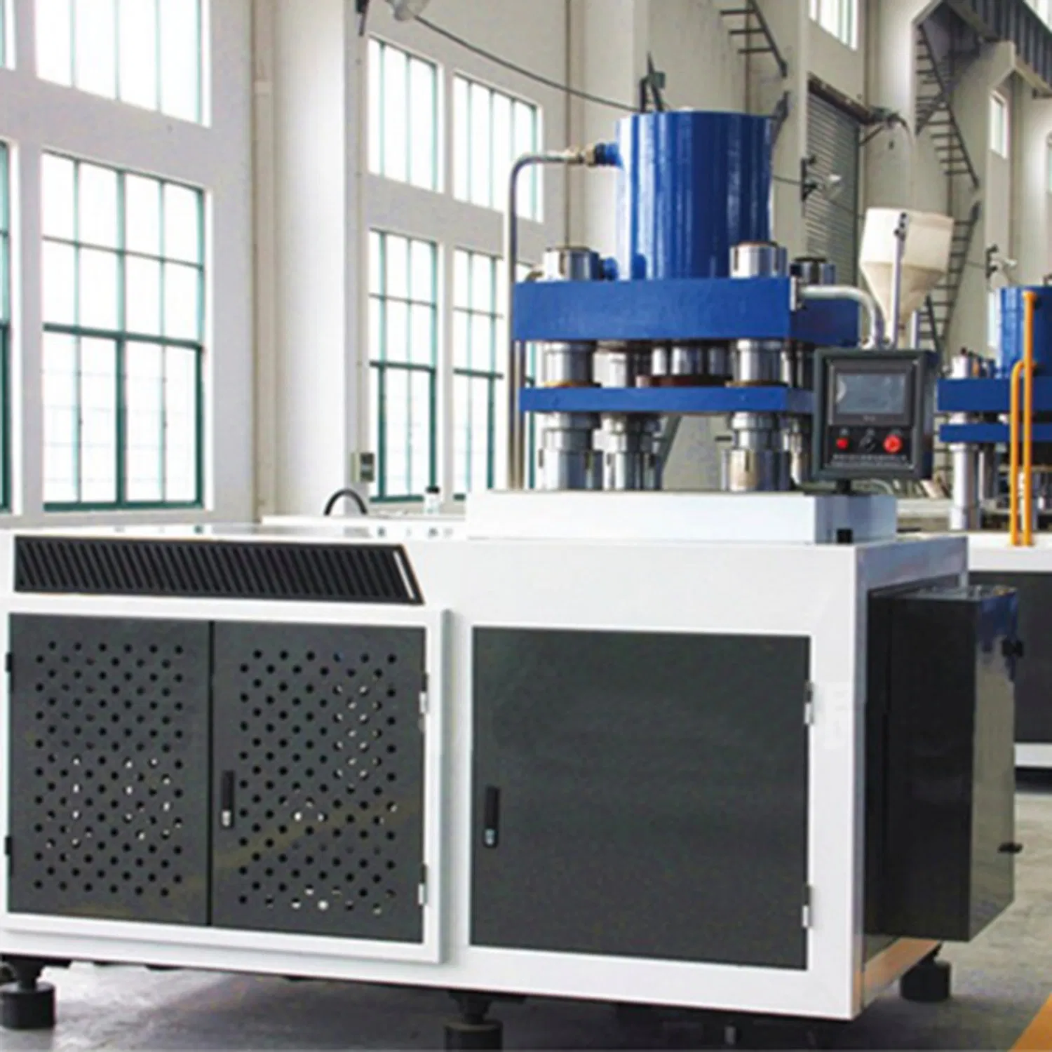 High Precision Stainless Steel Chemical Four-Column Hydraulic Press for Tablet Pressing