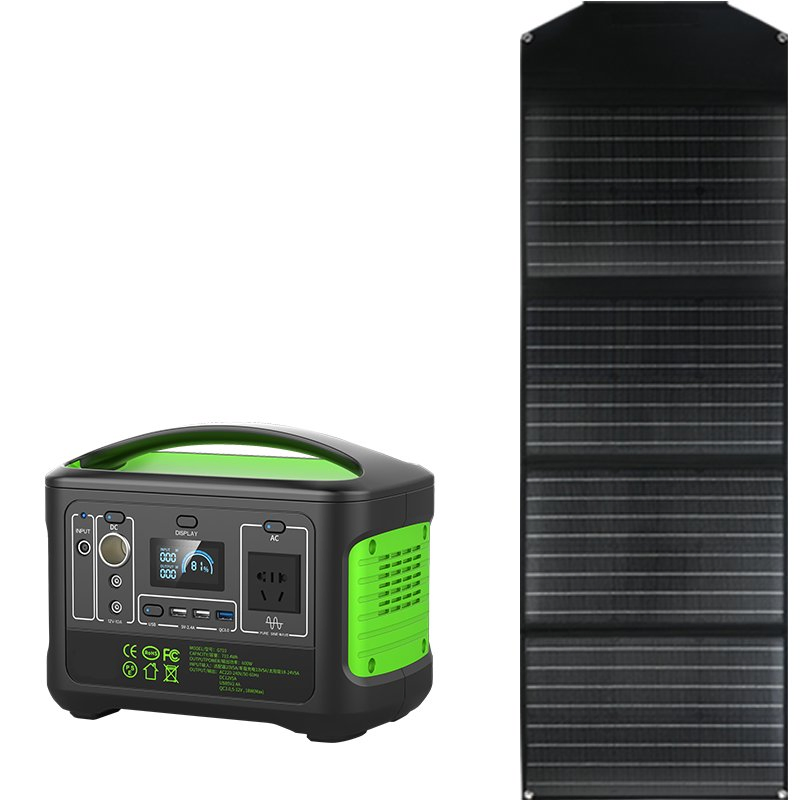 Generatore solare portatile 600W 640Wh stazione di alimentazione per esterni
