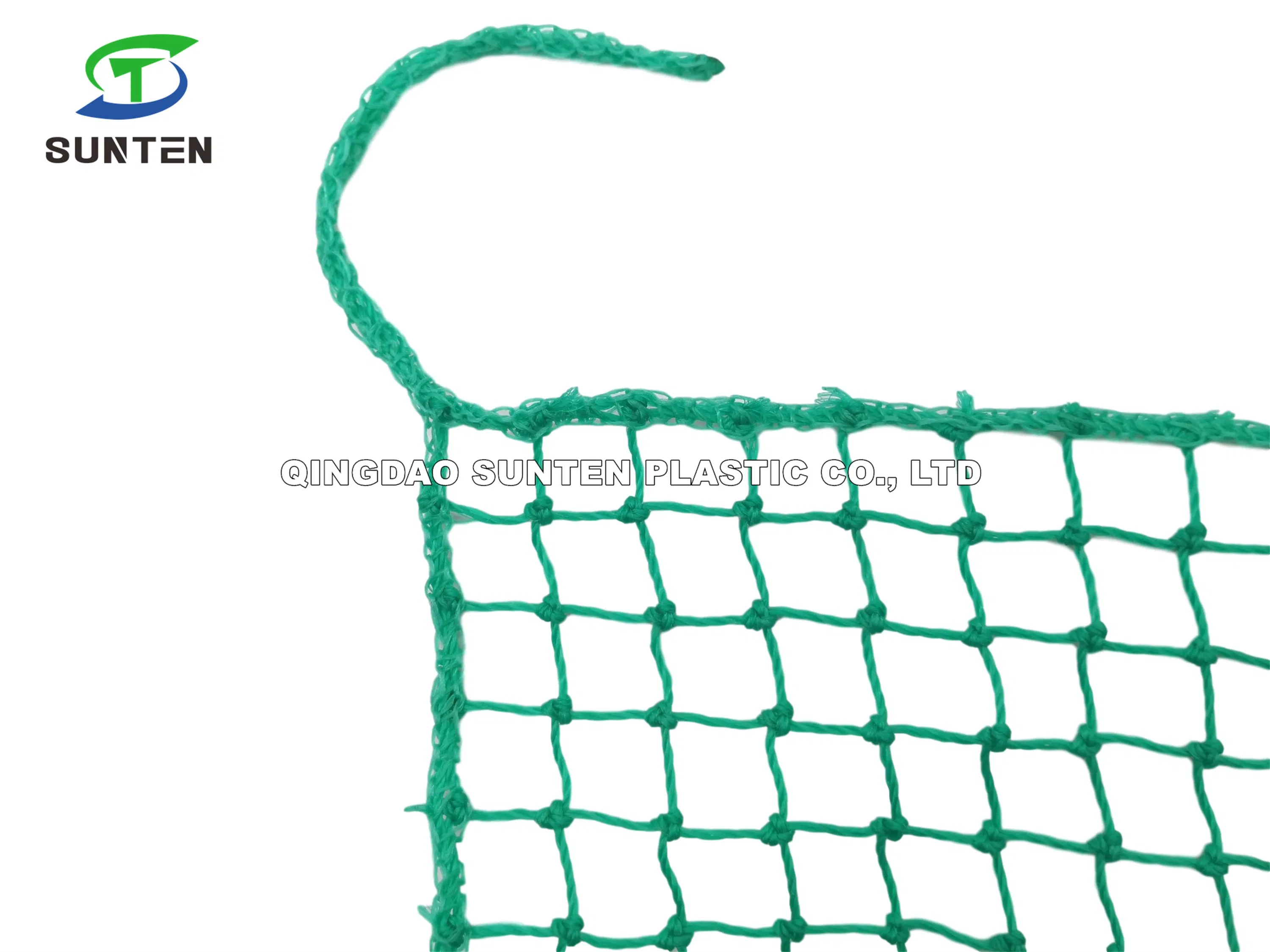 Filet d'arrêt de chute en HDPE/nylon à haute ténacité conforme aux normes de l'UE / Filet de sécurité pour la construction / Filet antichute / Filet pour marchandises / conteneurs