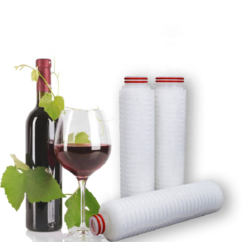 Sanitary Grade 10 Inch 0.1um Hydrophilic PP Sterile Filter Cartridge for Electronic Chemicals Photoresist Filtration