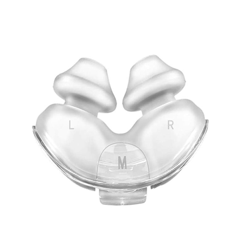 Replacement Nasal Pillow Cushion for ResMed AirFit P10 Nasal Pillow Mask - Soft Silicone CPAP Nasal Pads, Comfortable Sleep Apnea Mask Accessories, Reusable & Latex-Free