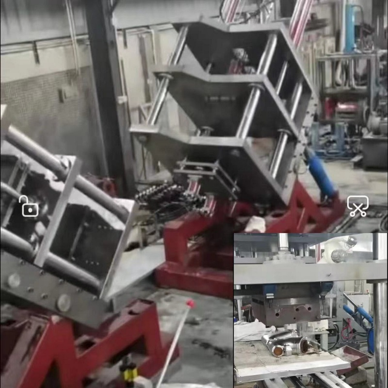 Advanced Tilting Aluminum and Brass Die Casting Machine with Robotic Pouring