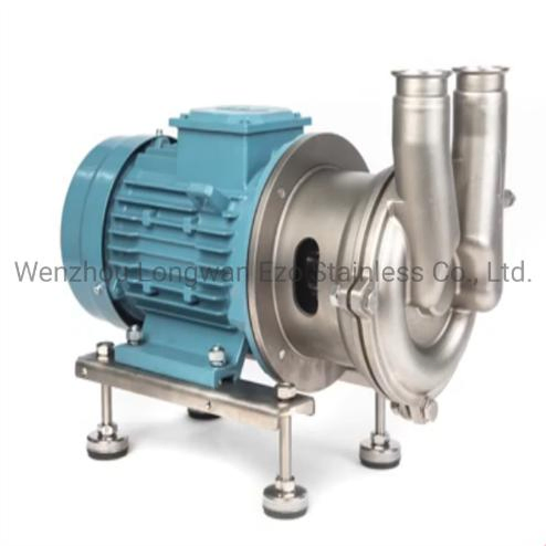 Stainless Steel Sanitary Mechanical Seal CIP Self Priming Centrifugal Pump for Beverage