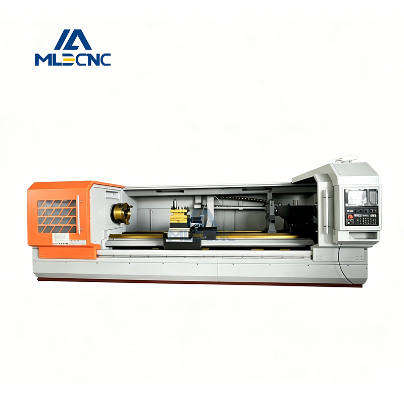 Tornio CNC orizzontale di precisione per metalli automatico heavy duty CWK61125
