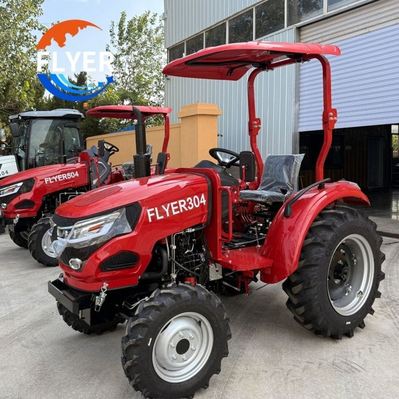 Durable Greenhouse Vineyard Specialized Low Body Compact Tractor