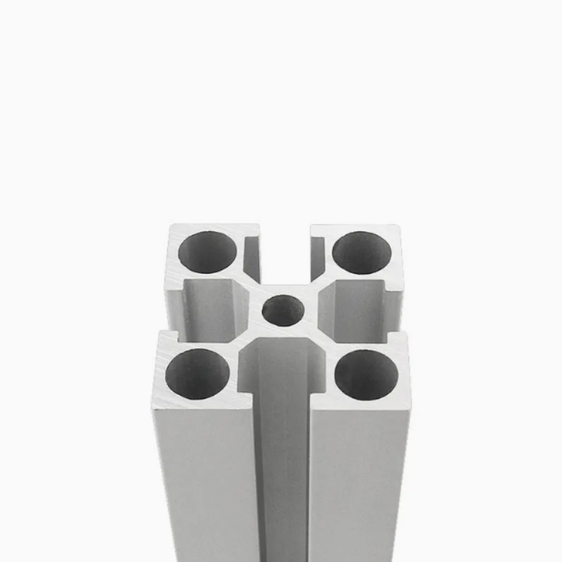 Custom 20X20 V Type DIY Extruded T Slot Rail Aluminium Extrus Profil 2020 T Track Slotted Aluminum Extrusion Profile