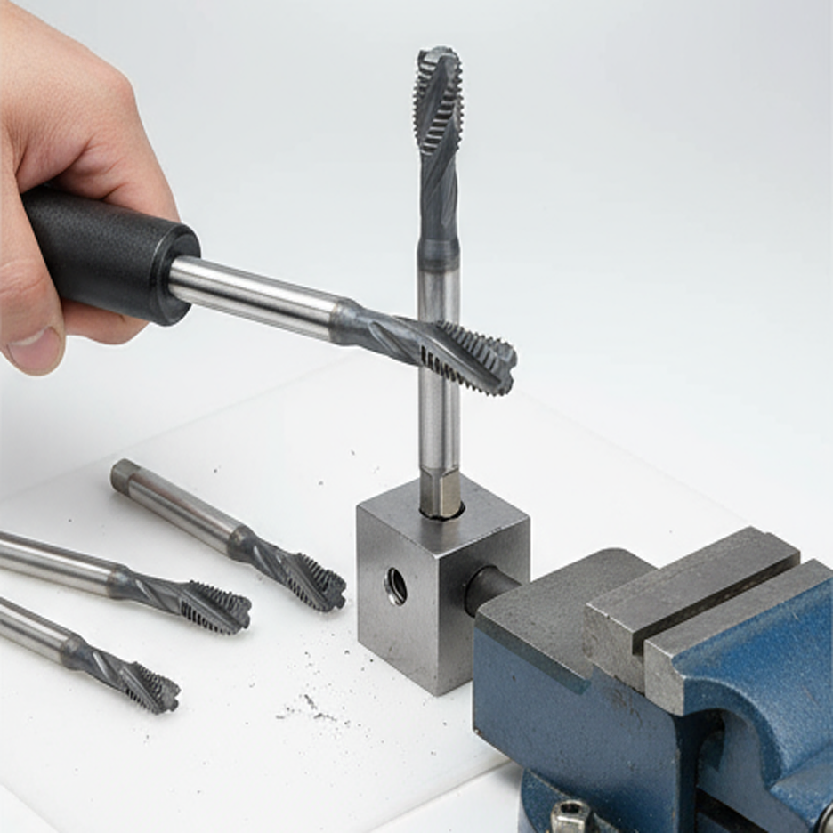 Maschi a scanalature elicoidali HSS-E premium per foratura ad alta precisione