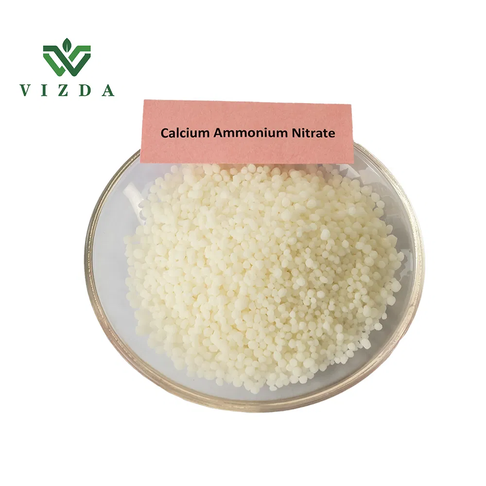 Engrais à base de nitrate d'ammonium calcique granulaire de qualité supérieure