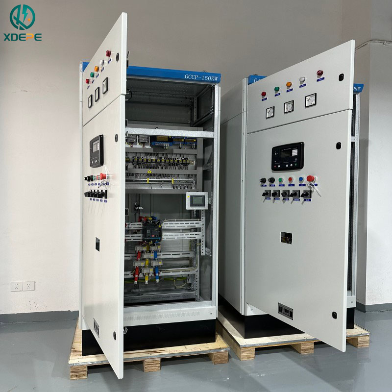 Prefabricated Genset Synchronization Cabinet Generator Control Switchgear for Central Power
