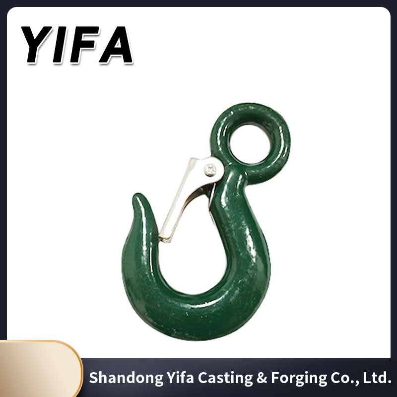 320A/320C Carbon Steel or Alloy Steel Drop Forged Lifting Hook, ISO9001:2015 CE