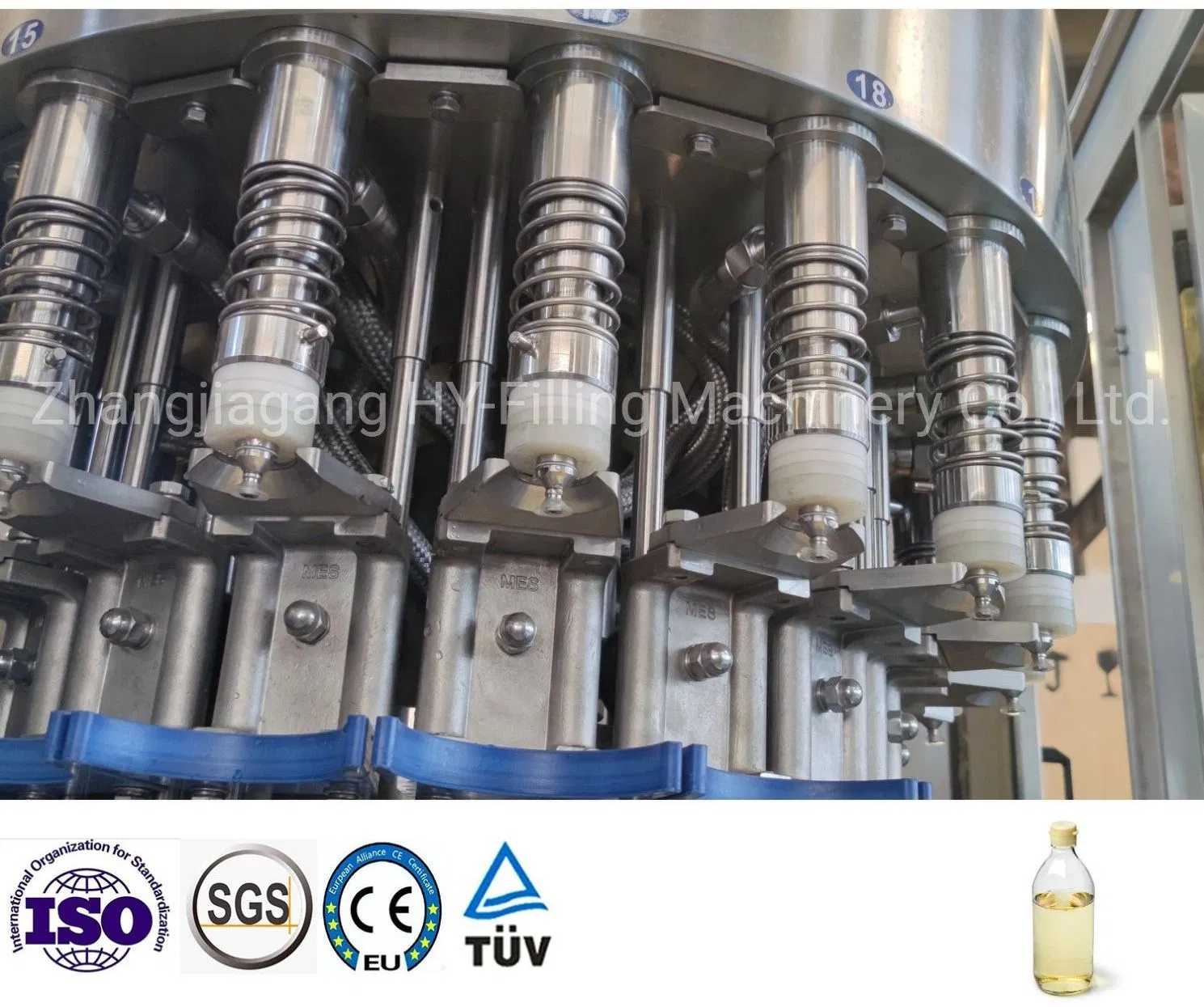 Linea di produzione per succhi con soffiaggio, riempimento, tappatura e confezionamento di bottiglie in PET per liquidi, bevande, olio, condimenti, riempimento ad alta velocità, acqua e latticini, macchina riempitrice e imbottigliatrice