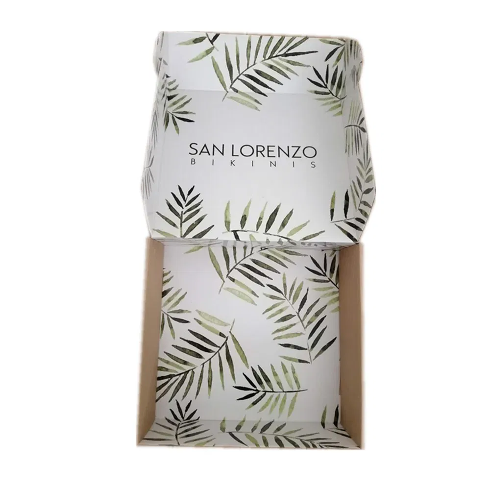 Custom Logo Printed Corrugated Cardboard Shipping Box for Cosmetic Packaging