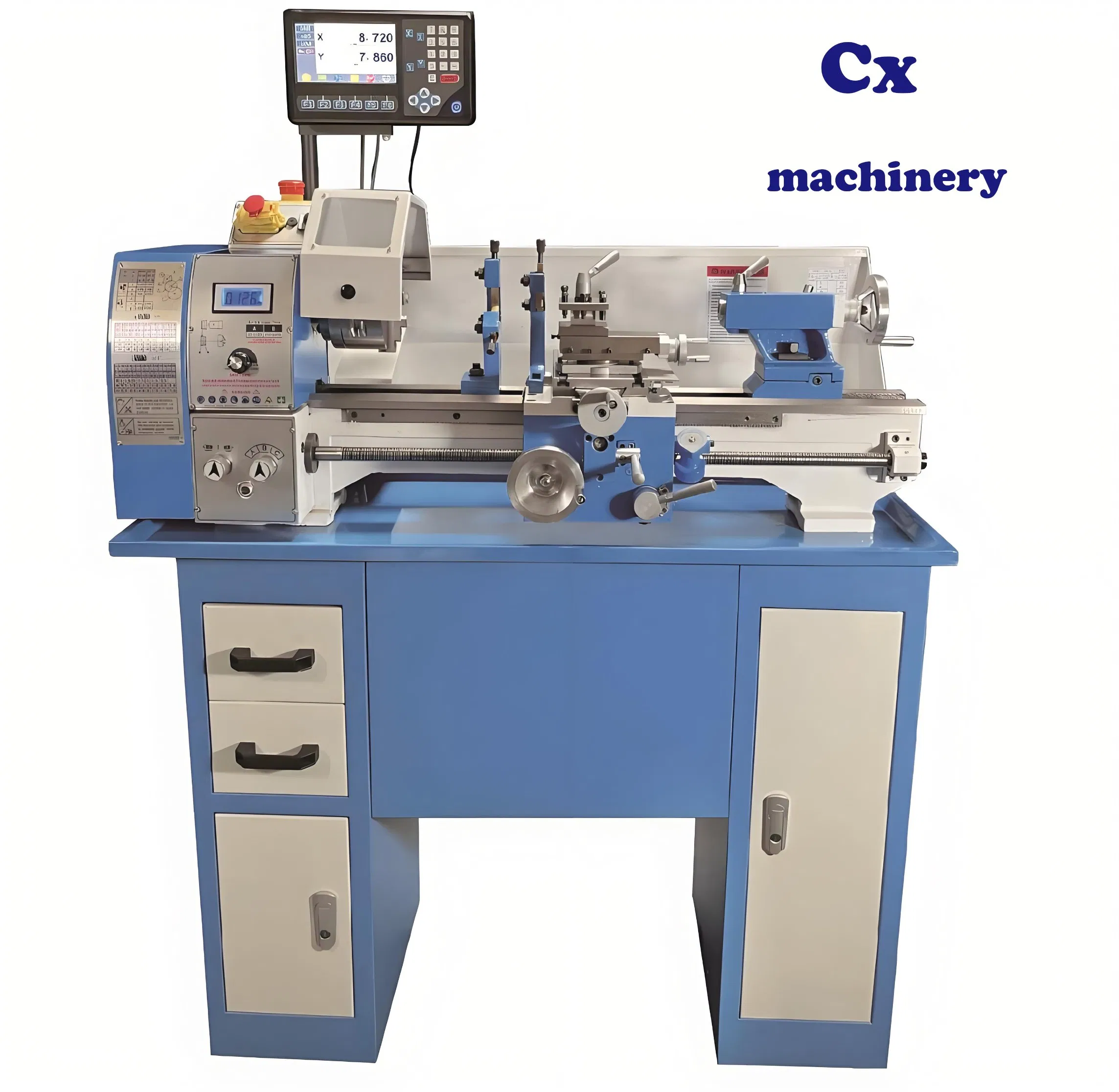 FC250*550 Konventionelle bürstenlose Mini-Metall-Drehmaschine Präzisions-Handmaschine