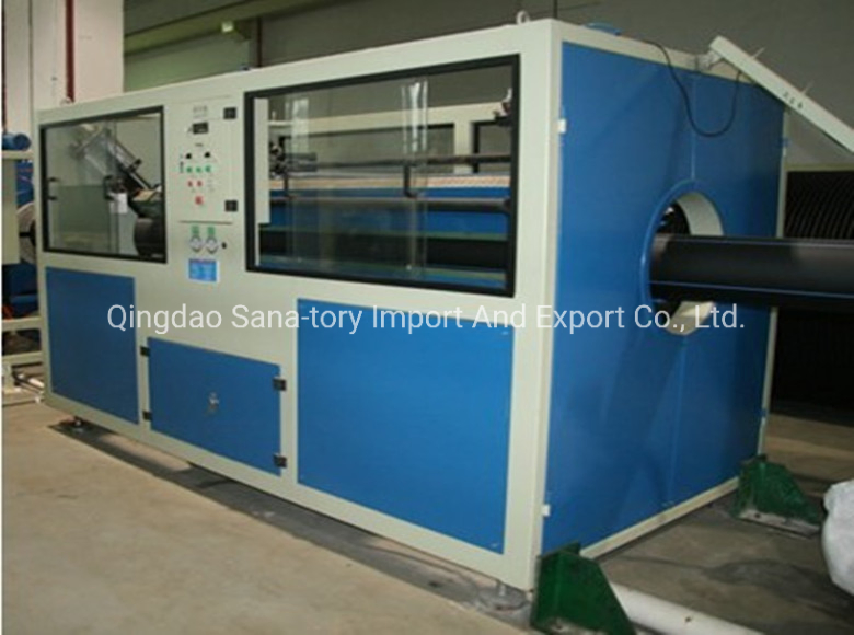 Ligne de production d'extrusion de tuyaux en PVC de 110 mm à 315 mm Machine en plastique