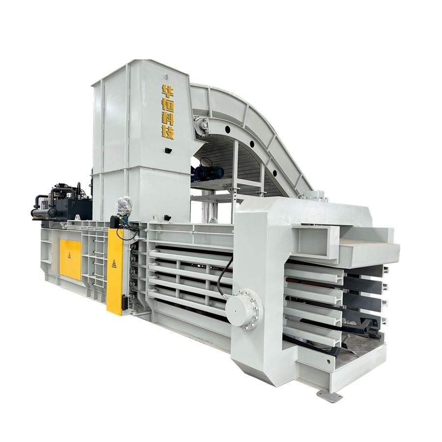 Waste Metal Baler Hydraulic Automatic Horizontal Metal Baler Copper Wire Granulator Scrap Waste Recycling Metal Machine
