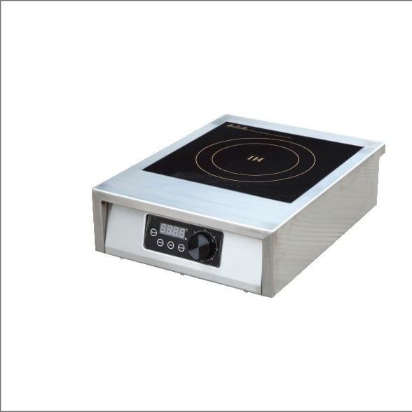 220V 3500W Stainless Steel Tabletop Induction Cooker – CE Certified, Fast Heating for Europe Market
