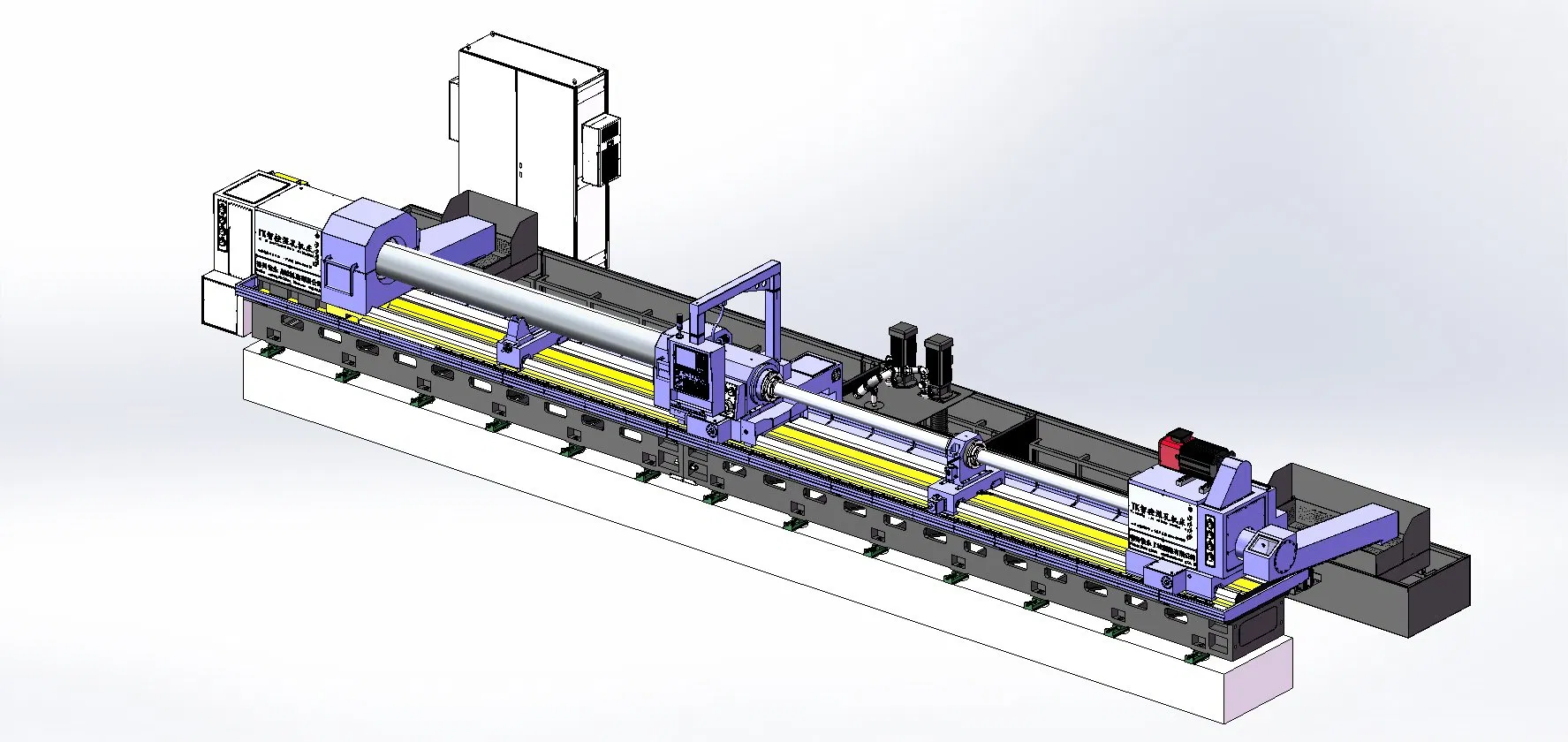 TK25-1 CNC-Tiefbohr- und Ausbohrmaschine für Rohre, Leitungen, Zylinder