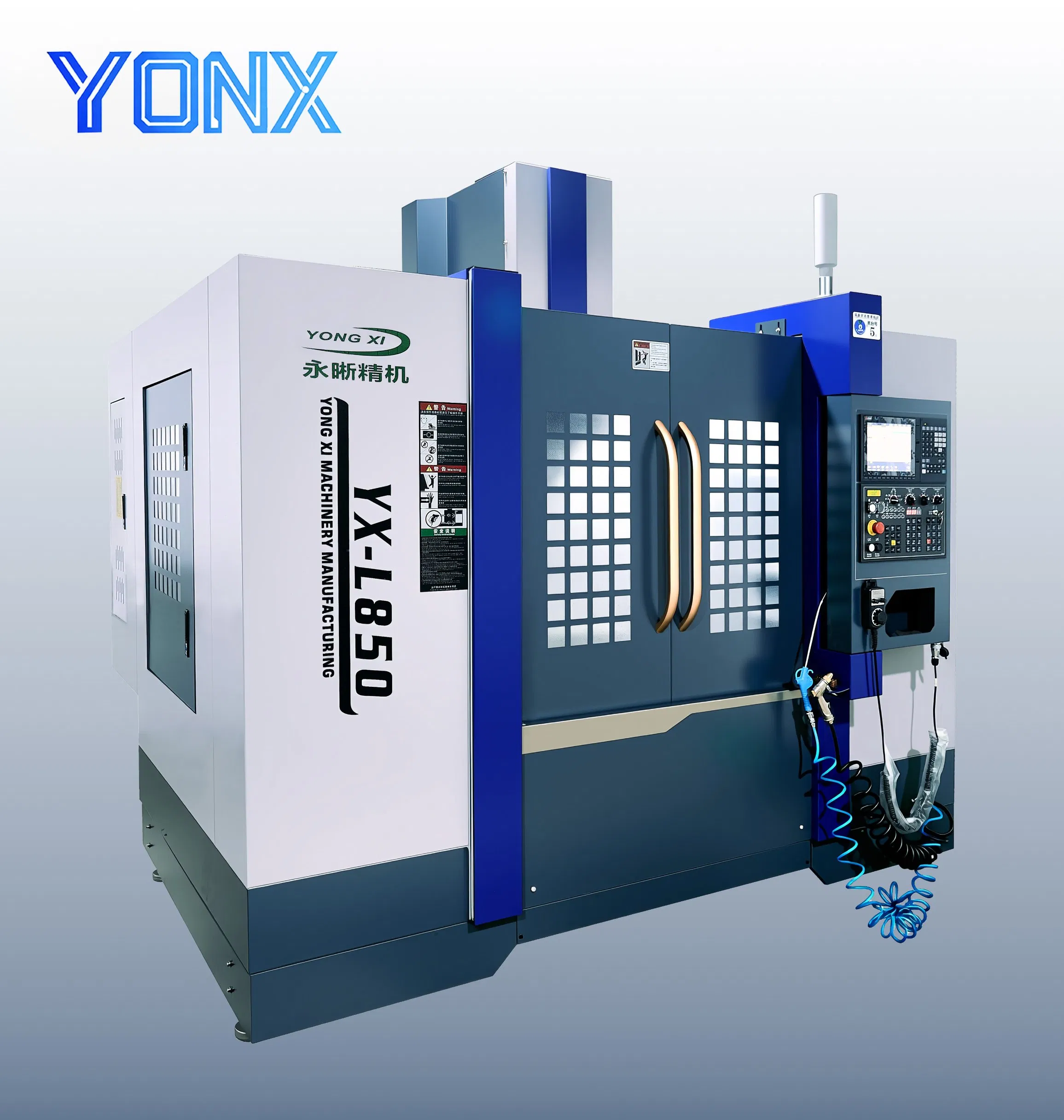 Vertical Machining Center 850 Belt-Driven 8000rpm Spindle for Metal Processing