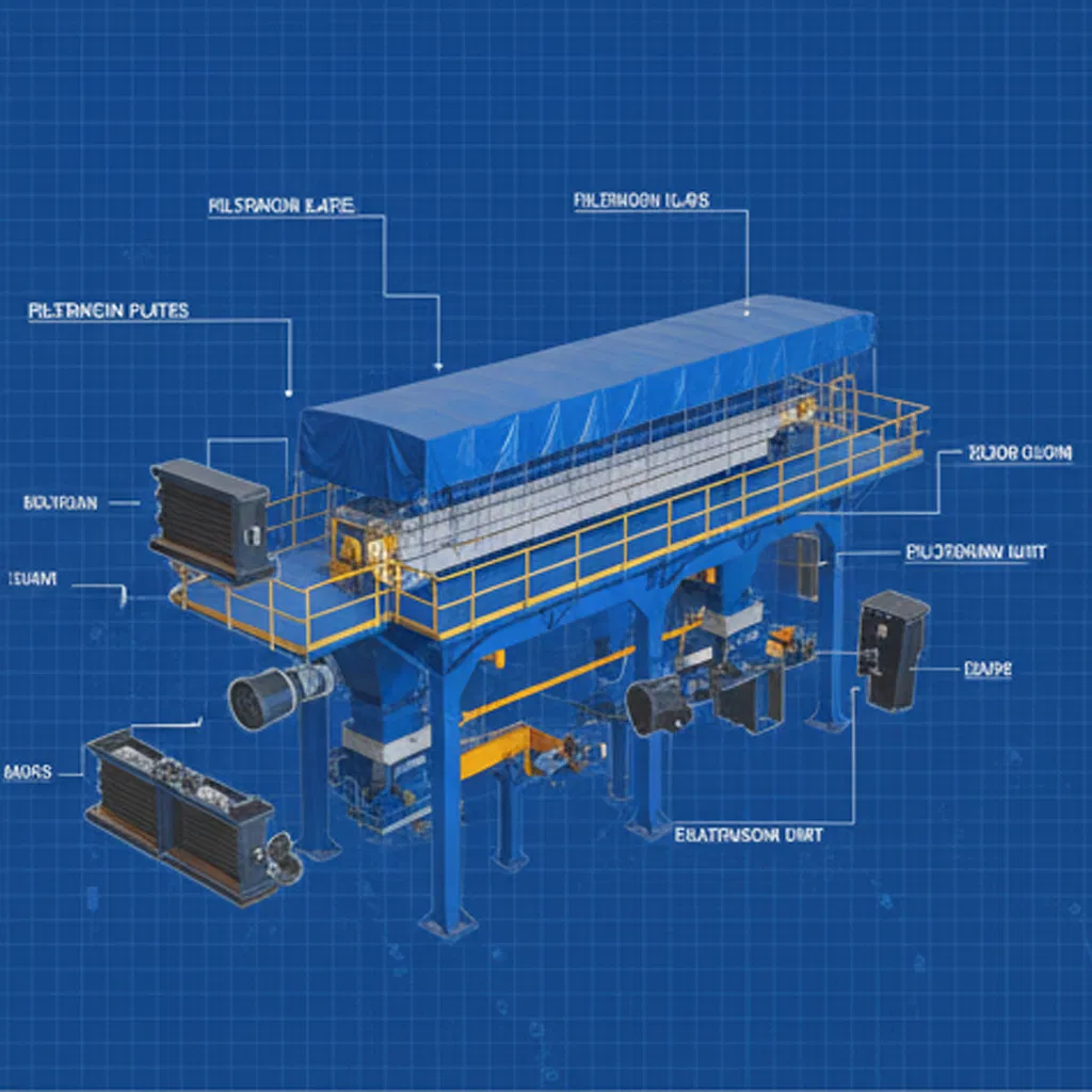 Mobile Quick-Assembly Filter Press for Mud Dewatering