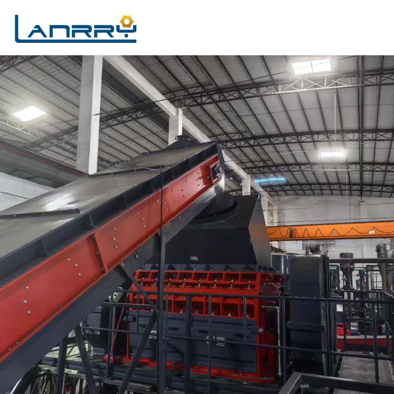 Steel Wire Separator and Tire Rasper for Srcap Tyre Rubber Recycling Line