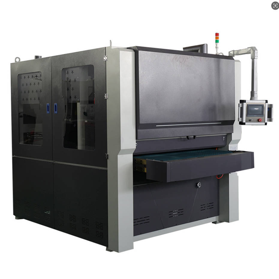 Heavy-Duty Deburring and Polishing Machine YZ-1300SD8 for Metalworks