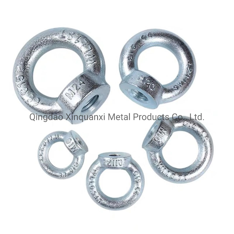 DIN582 براغي عينية مطروقة من الفولاذ الكربوني ومجلفنة