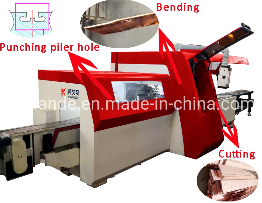 High Speed Busbar Processing Machine, Bus Bar Punching Bending Machinery