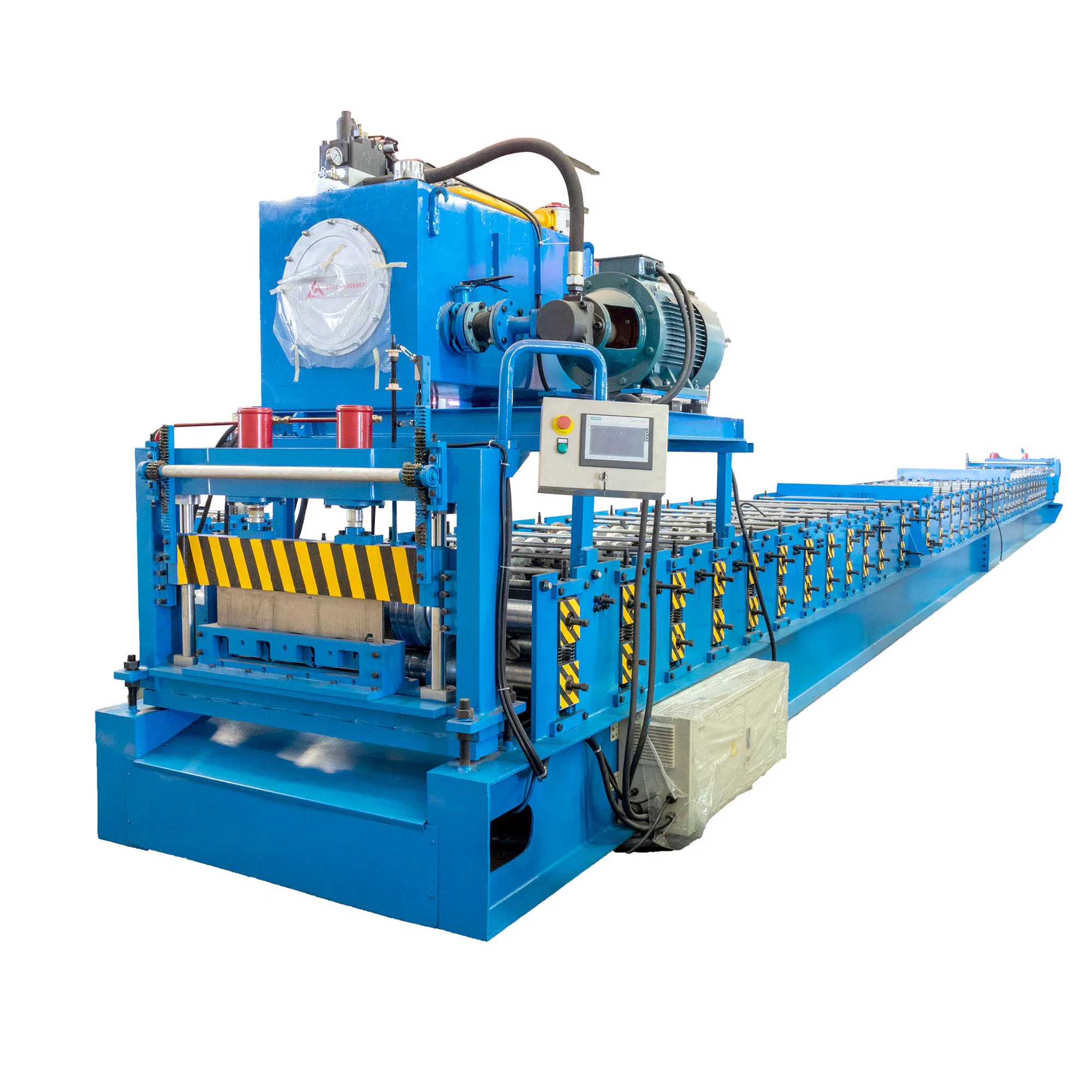 Full Automatic Galvanized Steel Decking Floor Roll Forming Making Machine with ISO9001/CE