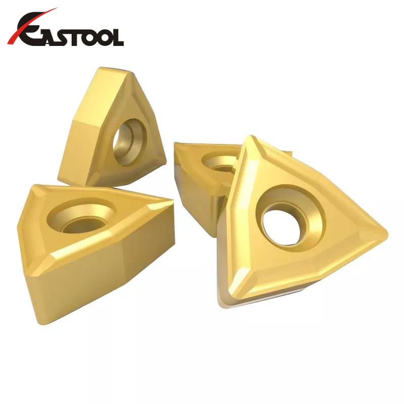 Tungsten Carbide Turning Lathe Peeling Inserts TNMX110616, TNMX150916