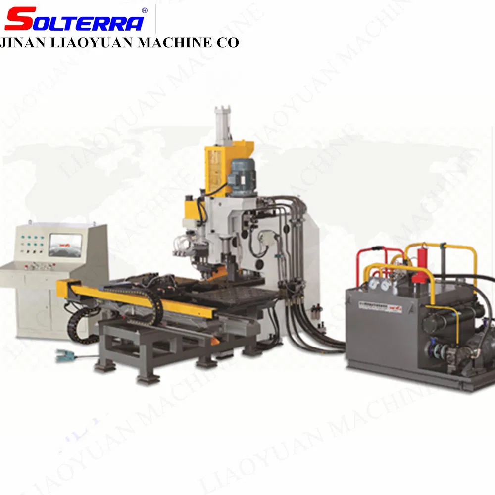 CNC Steel Plate Punching Marking Drilling Machine