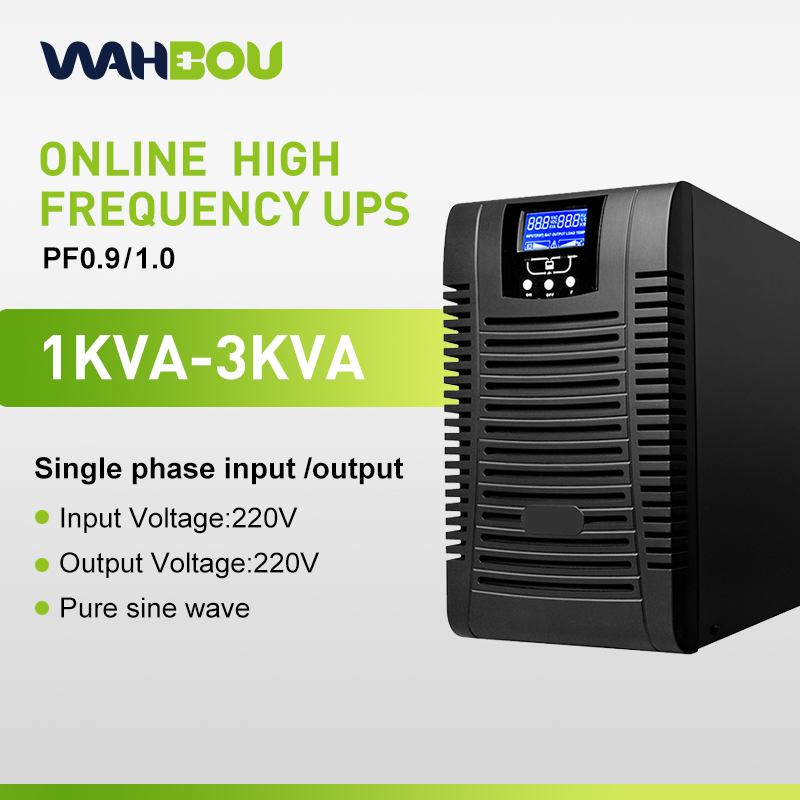 Einphasige Online-USV 1kVA-3kVA Computer-Notstromversorgung Eingang Ausgang 220VAC oder 110VAC