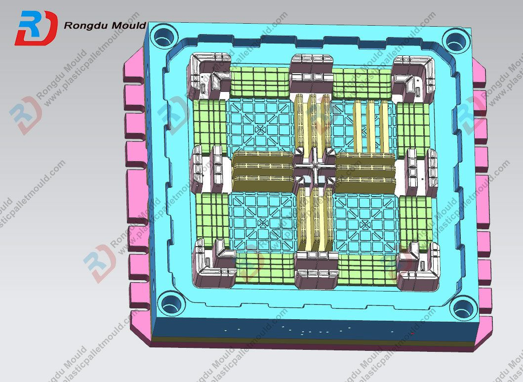 Rongdu Mould Disposable Light Cross Window Pallet Mold