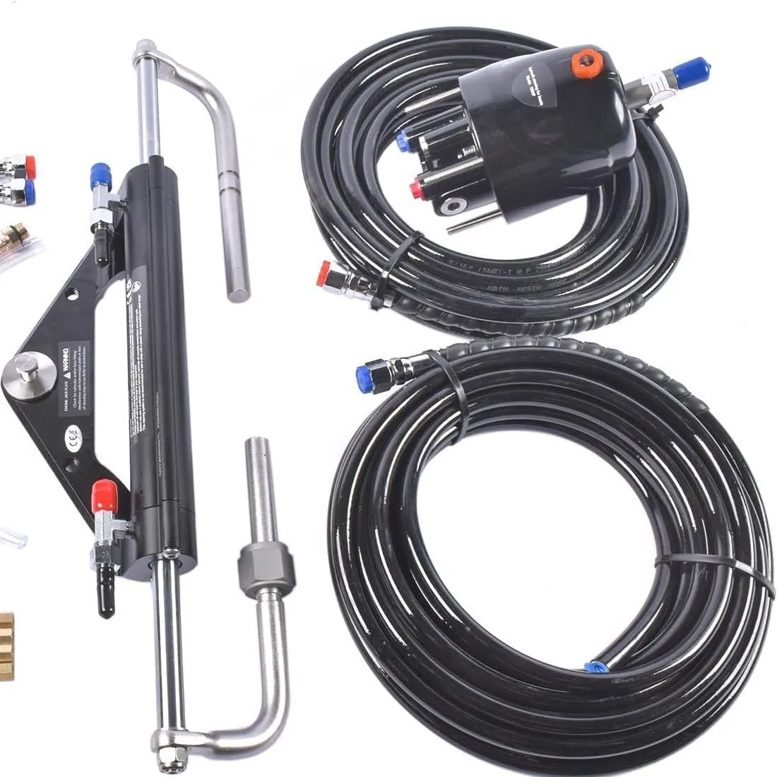 Marine Outboard Hydraulic Steering Cylinder Replacement for 300HP Boats