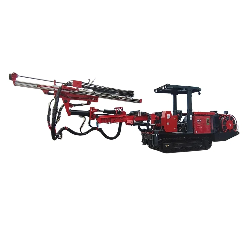 Tuowei Compact Single Boom Mine Rock Drilling Rig for Tunnel Projects