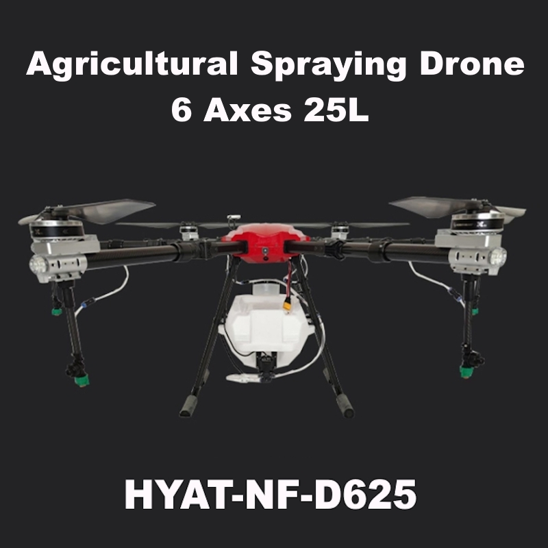 Drone multirotor 6 axes 25L pour pulvérisateur agricole drone de pulvérisation agricole Uav