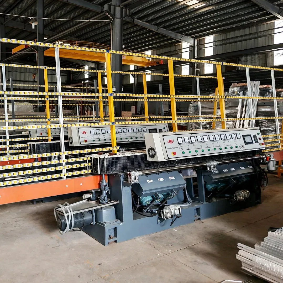 Multi Angle Glass Edge Grinding and Polishing Machine for Fe and Bevel