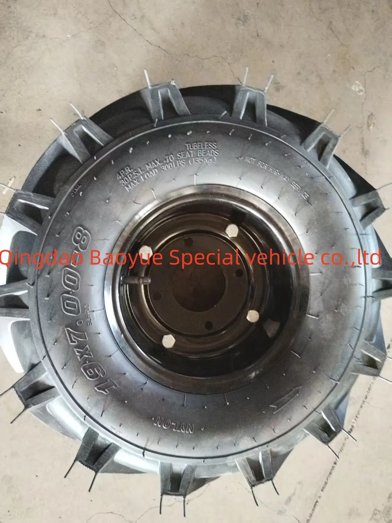 19X7X8 Tractor Wheel with Steel Rim