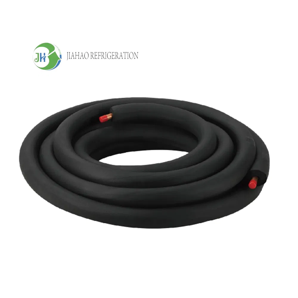 Jiahao Mini Split Air Conditioner Tube 1/8 1/4 3/8 1/2 5/8 3/4 7/8 Flexible Rubber Insulated Copper Pipe