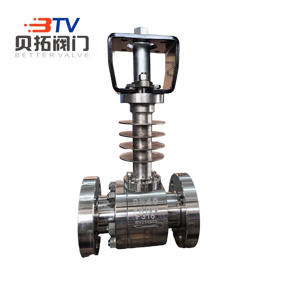 Forged High-Temp Steel Ball Valve for Oil and Gas Industry