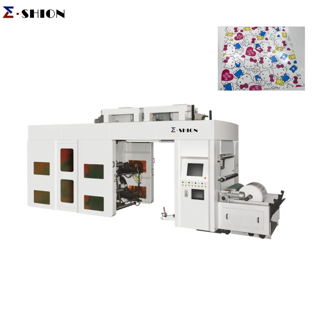 4-Color Flexo Printer Machine Ytb-A41000 for BOPP/PE/Pet Films