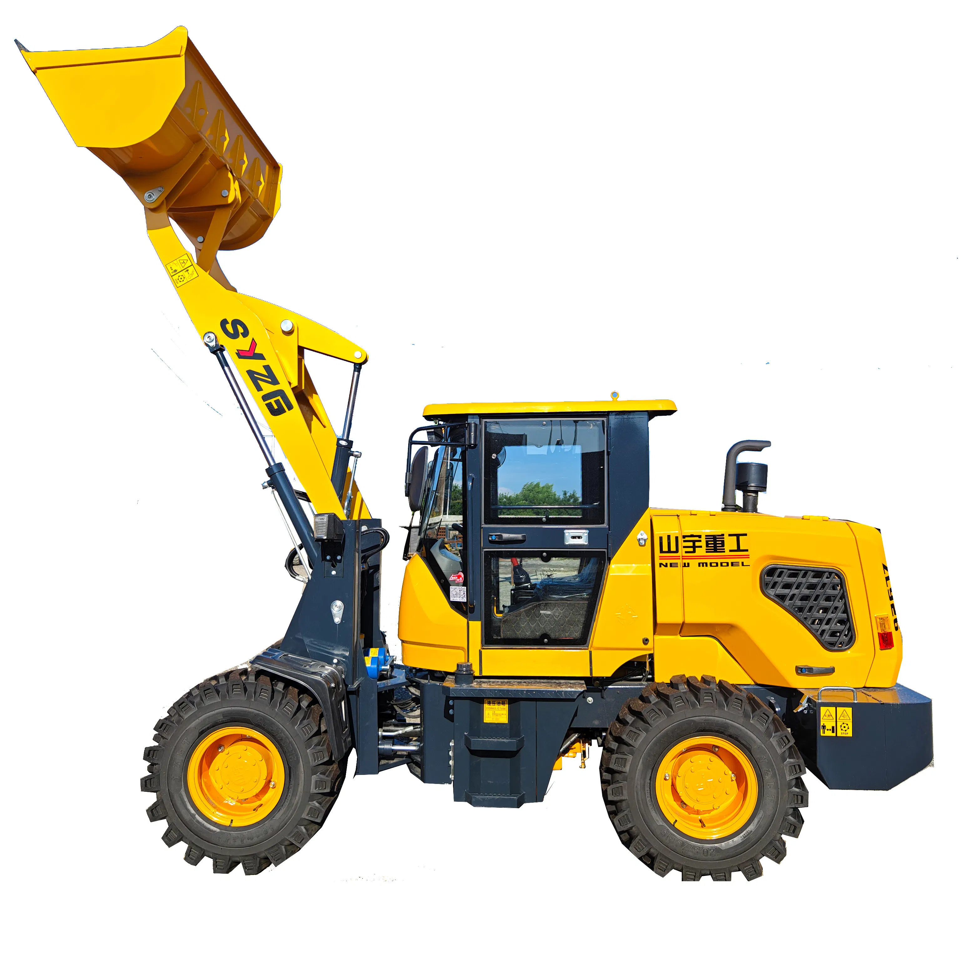 Syzg Zl-926 0.8t Small Loader 0.5m³ Bucket CE/EAC/ISO for Agriculture & Engineering