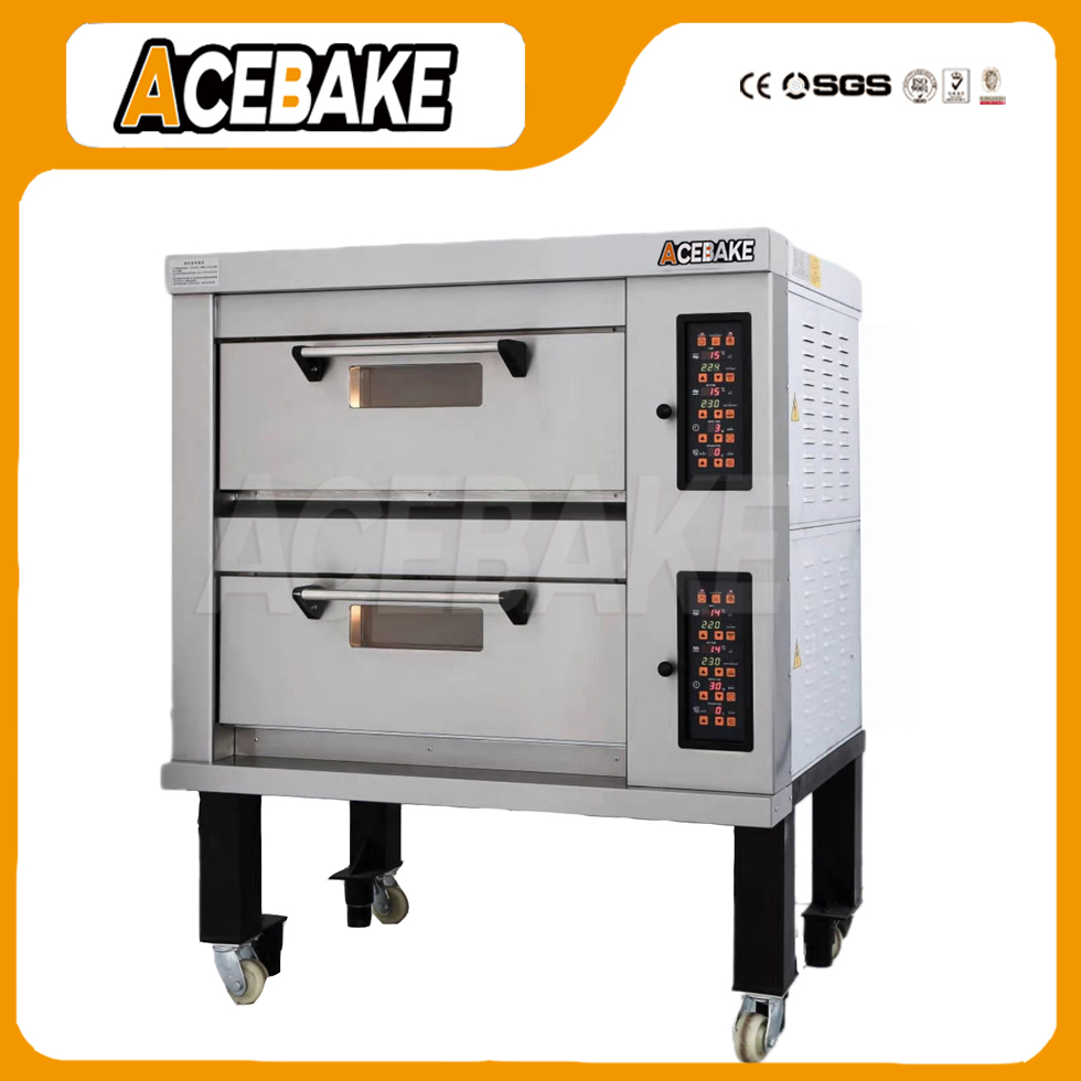 3 Deck 9 Trays Commercial Bakery Deck Oven Gas and Electric