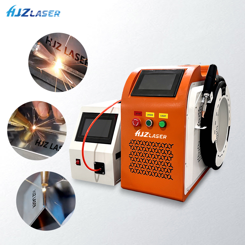 Air-Cooling Mobile Laser Welding Machine with Portable Wire Feeder