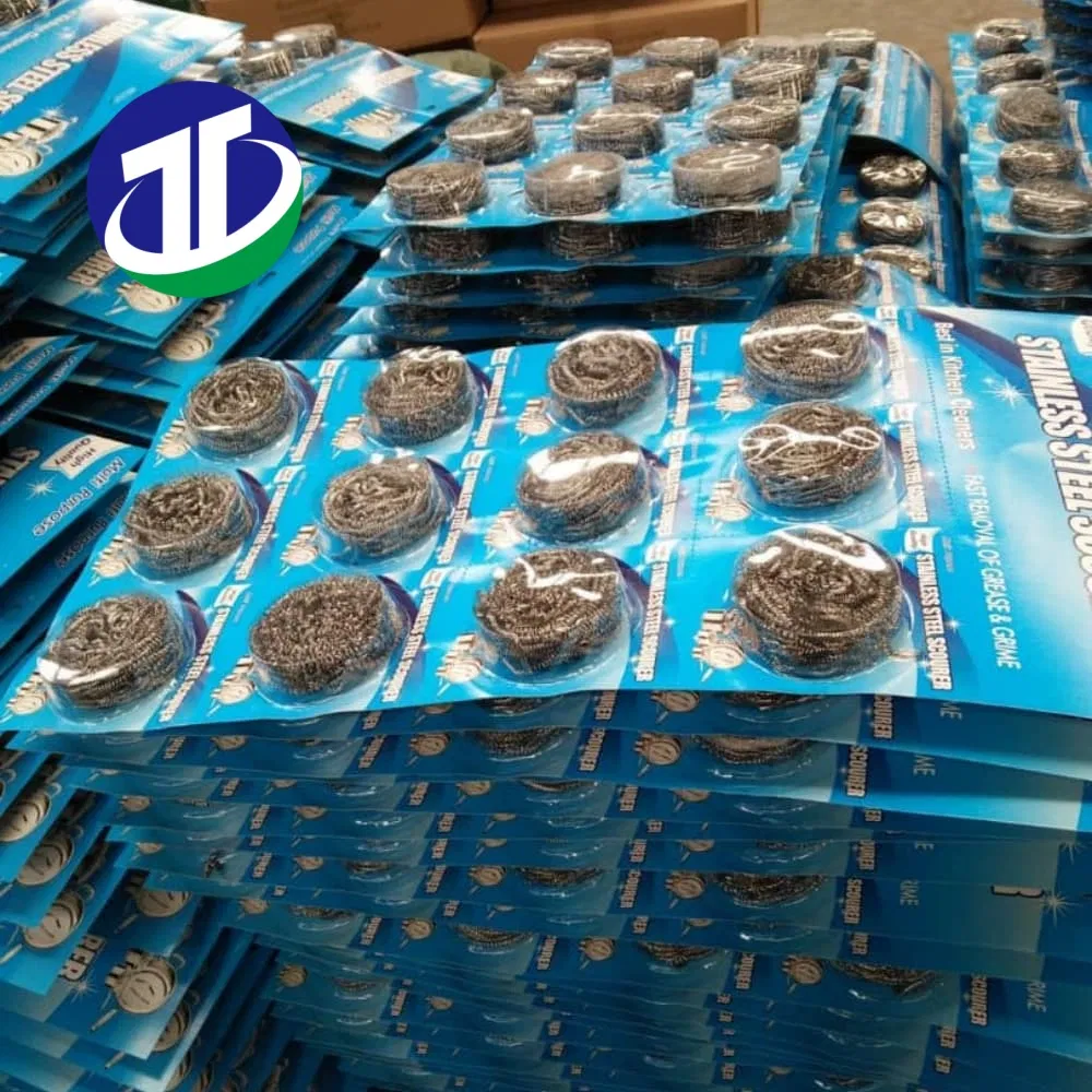 Stainless Steel Wire Cleaning Scrubber Scourer