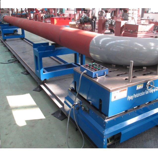 Macchina automatica per il montaggio di raccordi per tubi, macchina per l'assemblaggio di spool di tubi, attrezzatura CNC per la prefabbricazione di tubazioni, macchina per il montaggio di tubi e flange