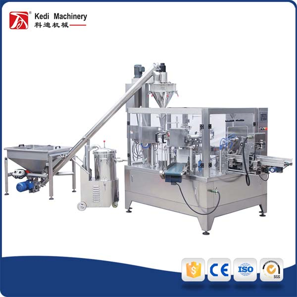 Powder Packaging Machine for Stand up Pouch