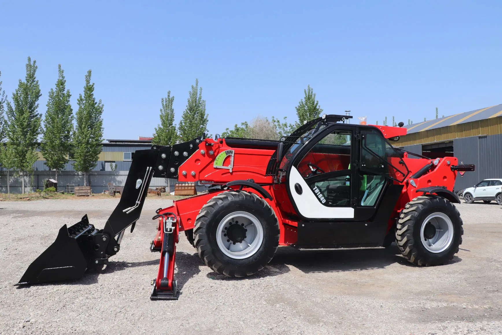 Backhoe Loader Telescopic Loaders 4t 18m Factory Direct Telehandler with CE Certified