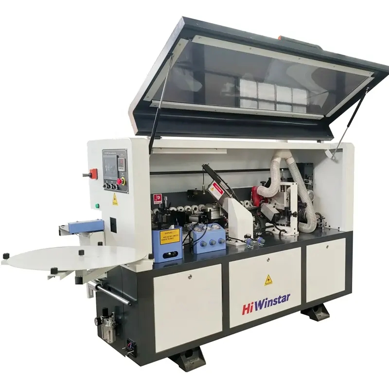 Máquina automática completa de encolado de bordes para madera MDF y PVC, de 2300 mm, para muebles de carpintería, armarios de cocina y tableros de melamina contrachapados