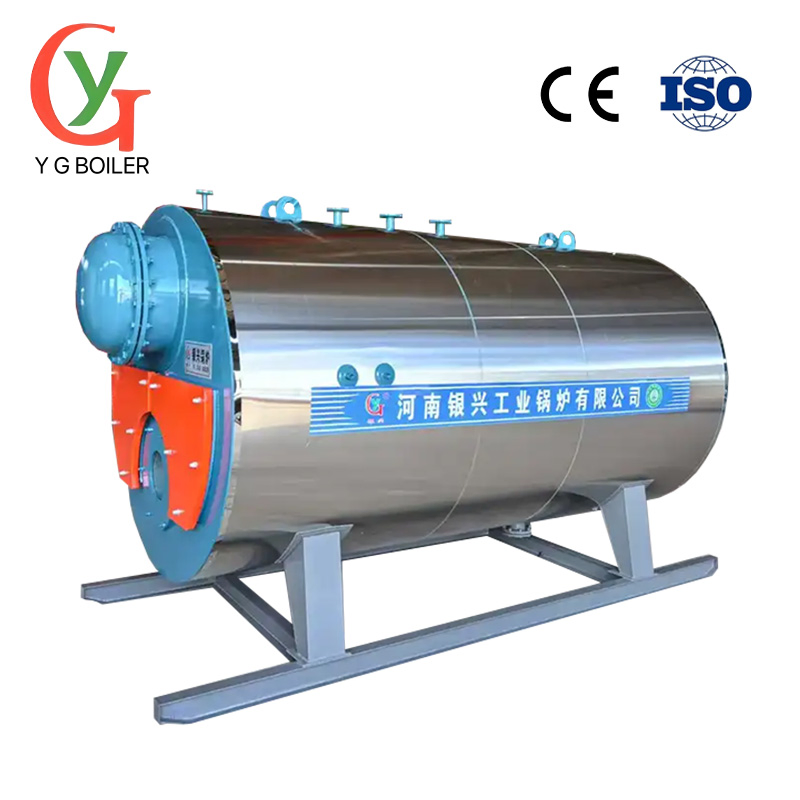 Energy Saving Horizontal Oil/Gas-Fired Steam Boiler for Food Processing